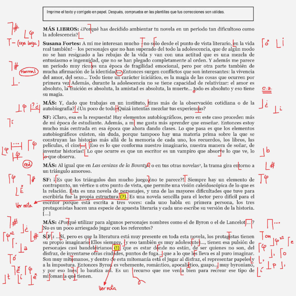 Corrección-profesional